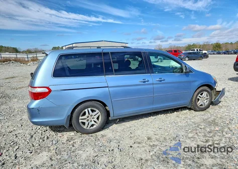2007 Honda Odyssey Ex from USA, damaged, VIN 5FNRL38467B076017